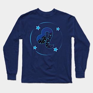 Zodiac Astrology Leo Long Sleeve T-Shirt